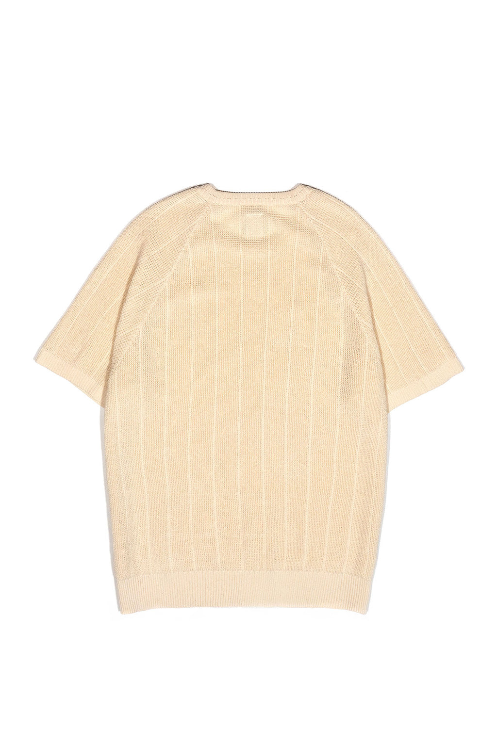 Ioedle - Waffle Raglan Short Sleeve Knit (Beige) product image 3 | TRAB K-Fashion Australia