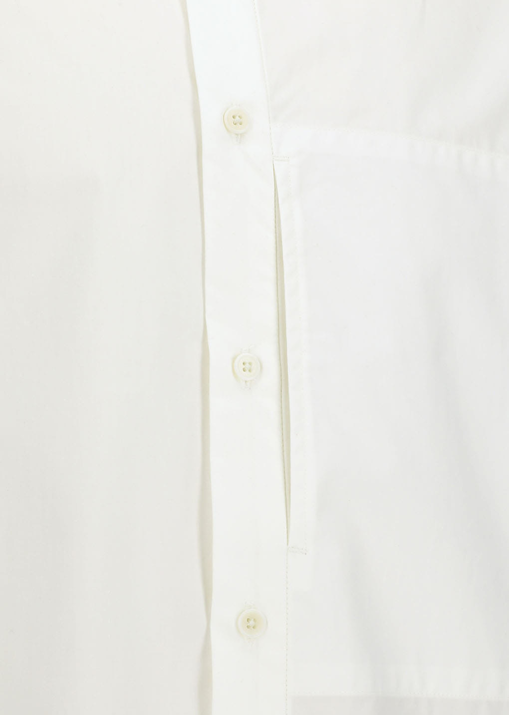Amomento - Basic Pocket Shirt (Ivory) product image 9 | TRAB K-Fashion Australia