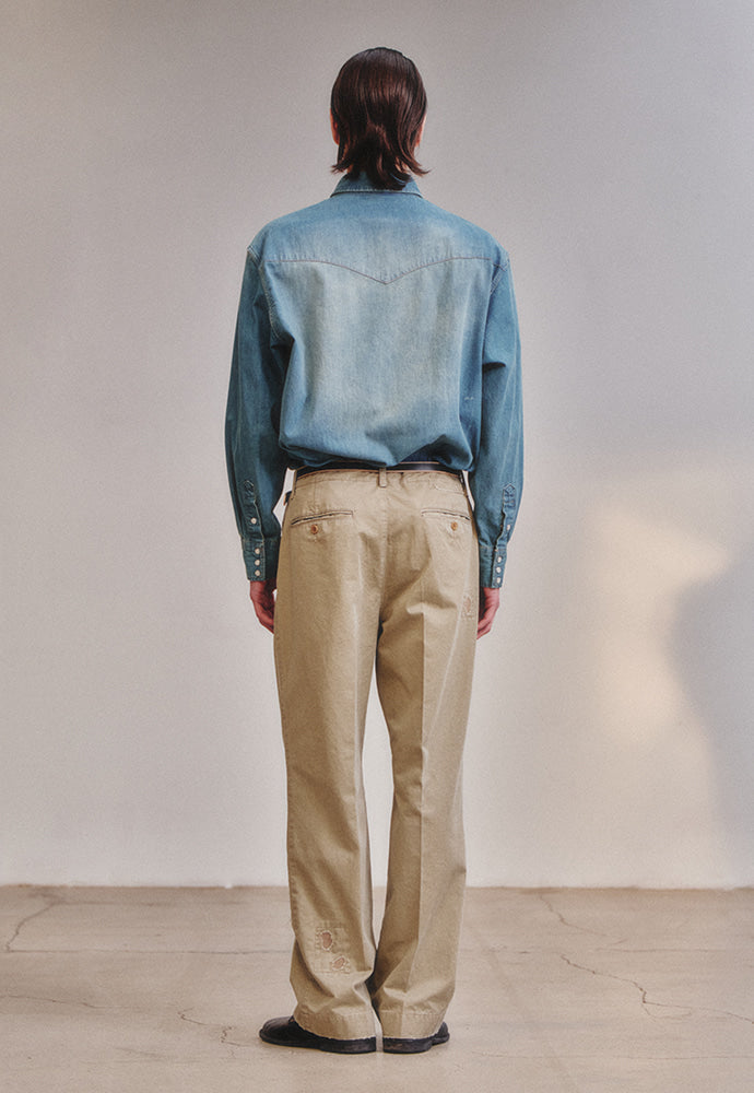 Art if acts - Western Denim Shirt_Japanese Fabric (Vintage Indigo) product image 4 | TRAB K-Fashion Australia