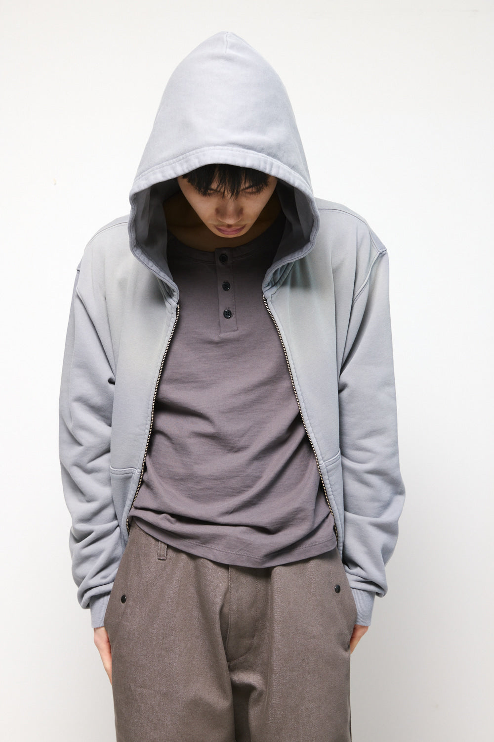 Hatchingroom - VTG Hoodie (Bleached Blue Grey) product image 7 | TRAB K-Fashion Australia