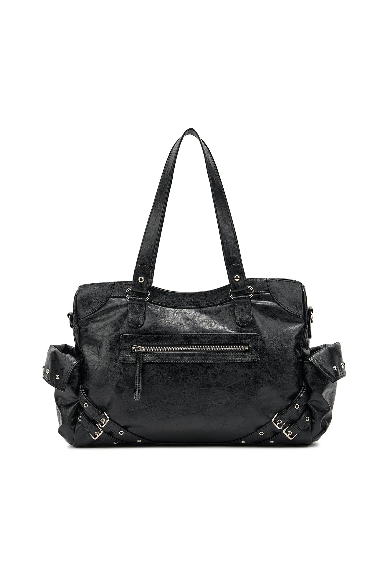 Deinet - Stud Pocket Big Bag (Black) product image 9 | TRAB K-Fashion Australia