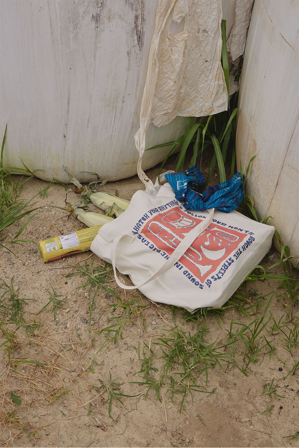 Hatchingroom - Sound Garden Eco-Bag (Natural) product image 10 | TRAB K-Fashion Australia