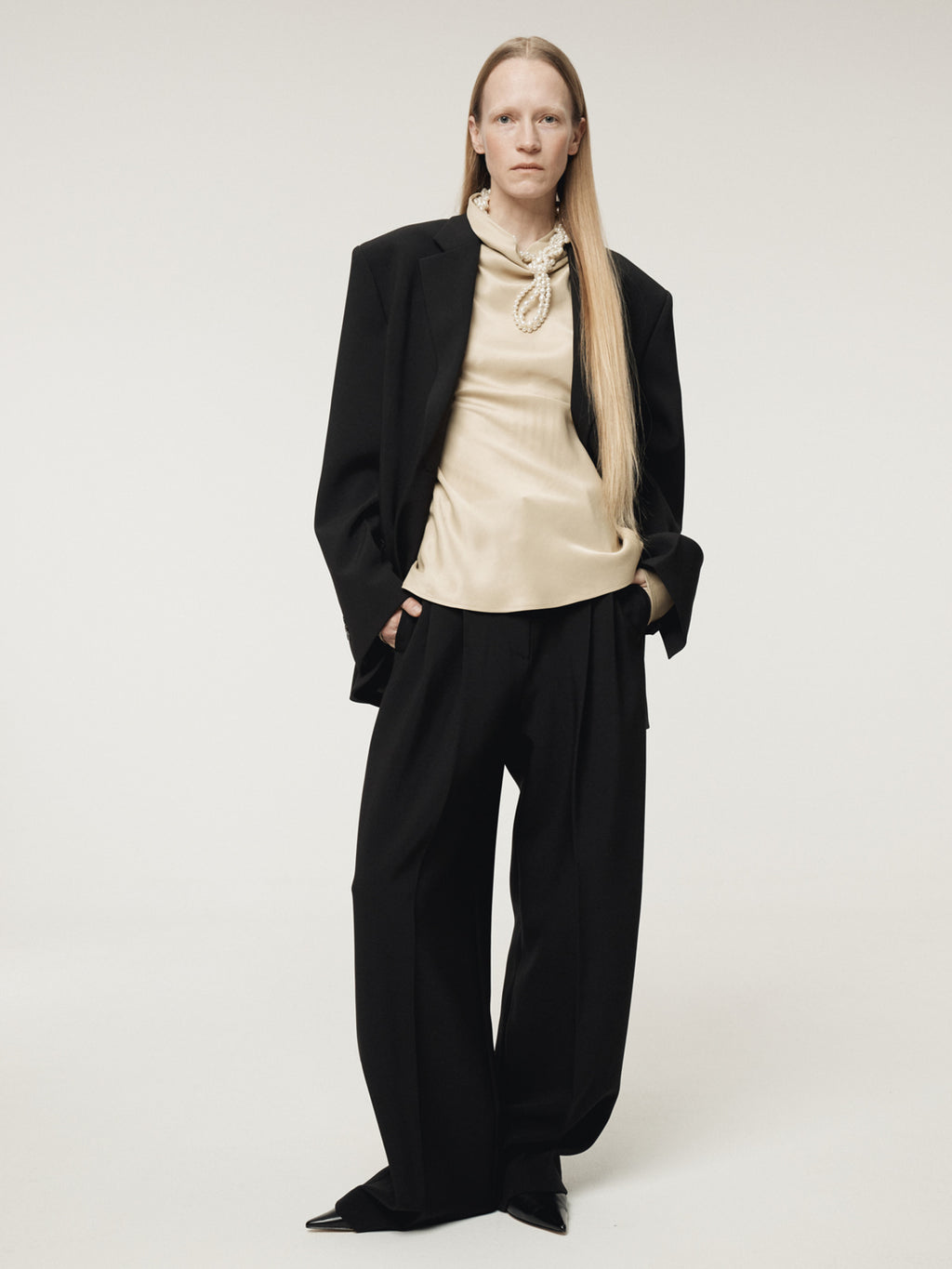 Recto - Double Pleated Wide Pants (Black) product image 6 | TRAB K-Fashion Australia