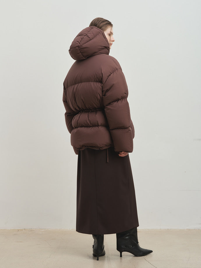 Tonywack - Super Light Down Puffer Jacket (Pale Burgundy) product image 4 | TRAB K-Fashion Australia