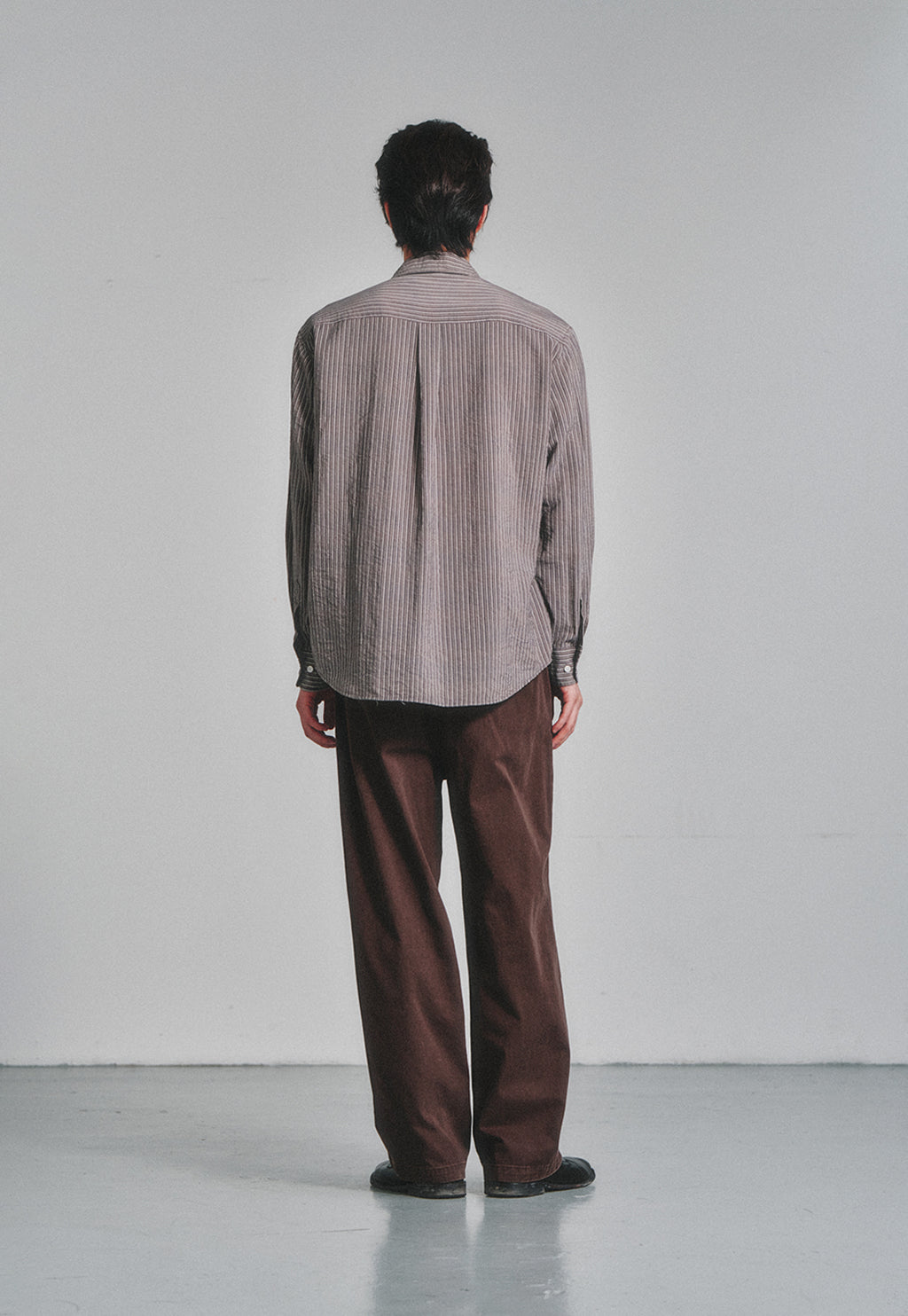Art if acts - One Tuck Chino Pants (Brown) product image 3 | TRAB K-Fashion Australia