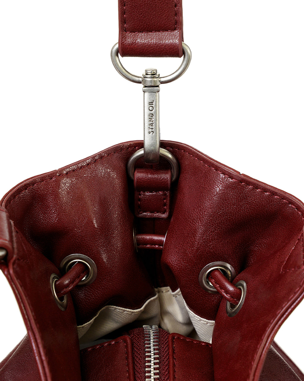 Stand Oil - Breezy Bag Mini (Red Wine) product image 11 | TRAB K-Fashion Australia