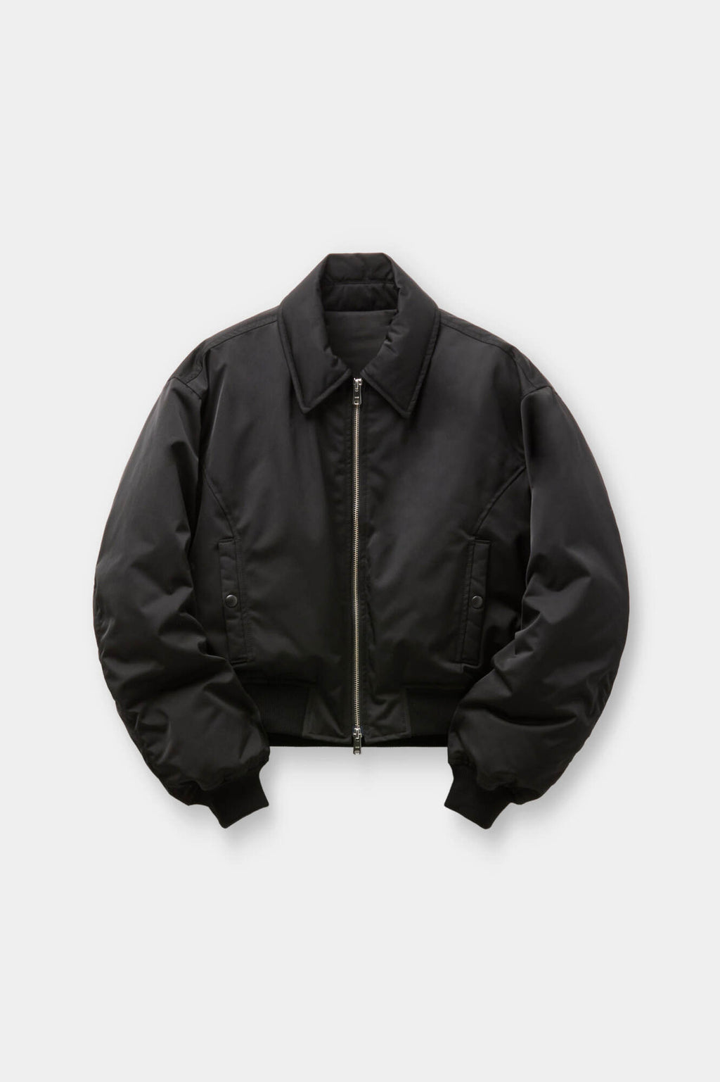 Coor - Collar Neck Down Bomber (Black) product image 1 | TRAB K-Fashion Australia