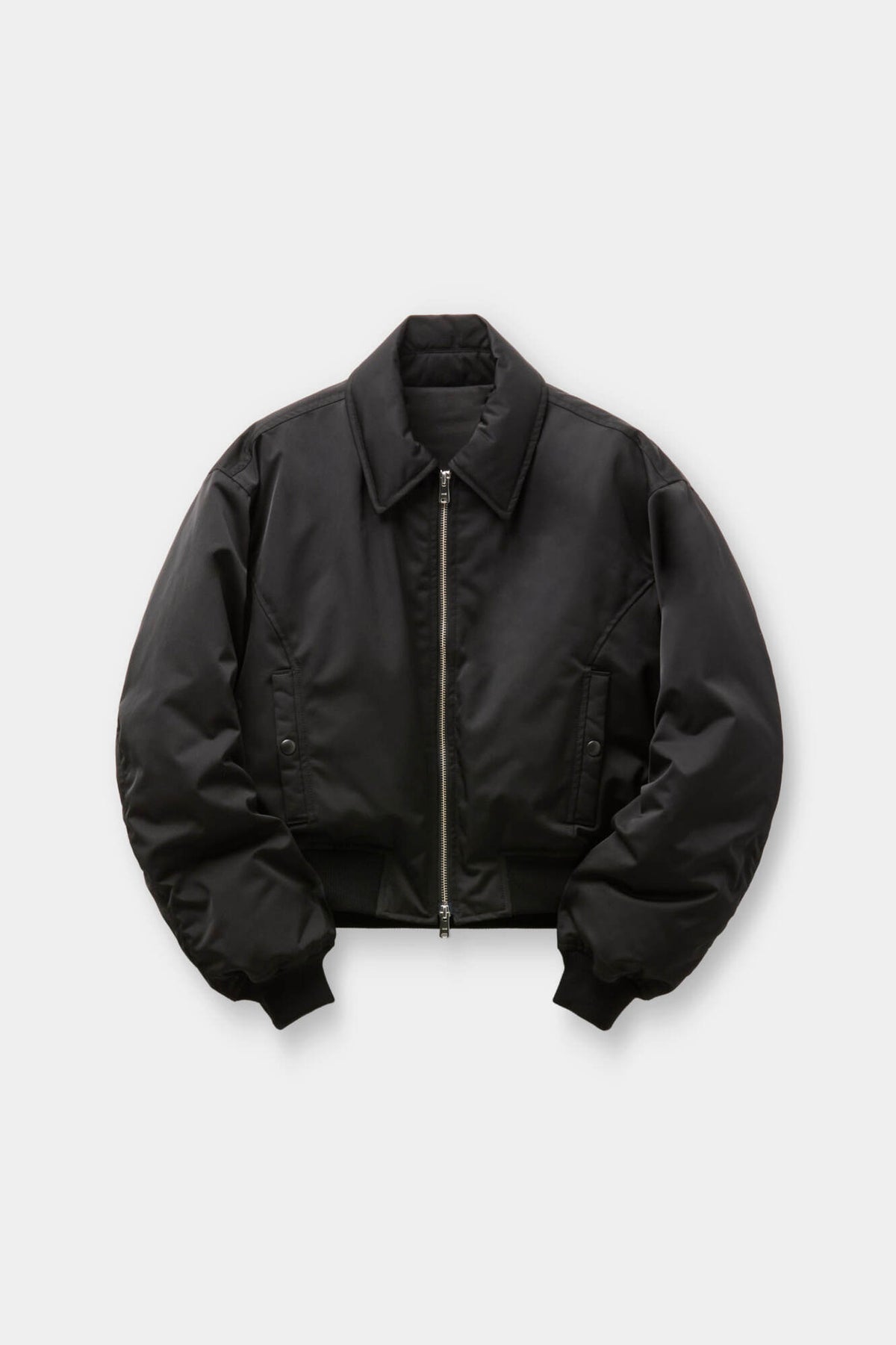 Coor - Collar Neck Down Bomber (Black) product image 1 | TRAB K-Fashion Australia