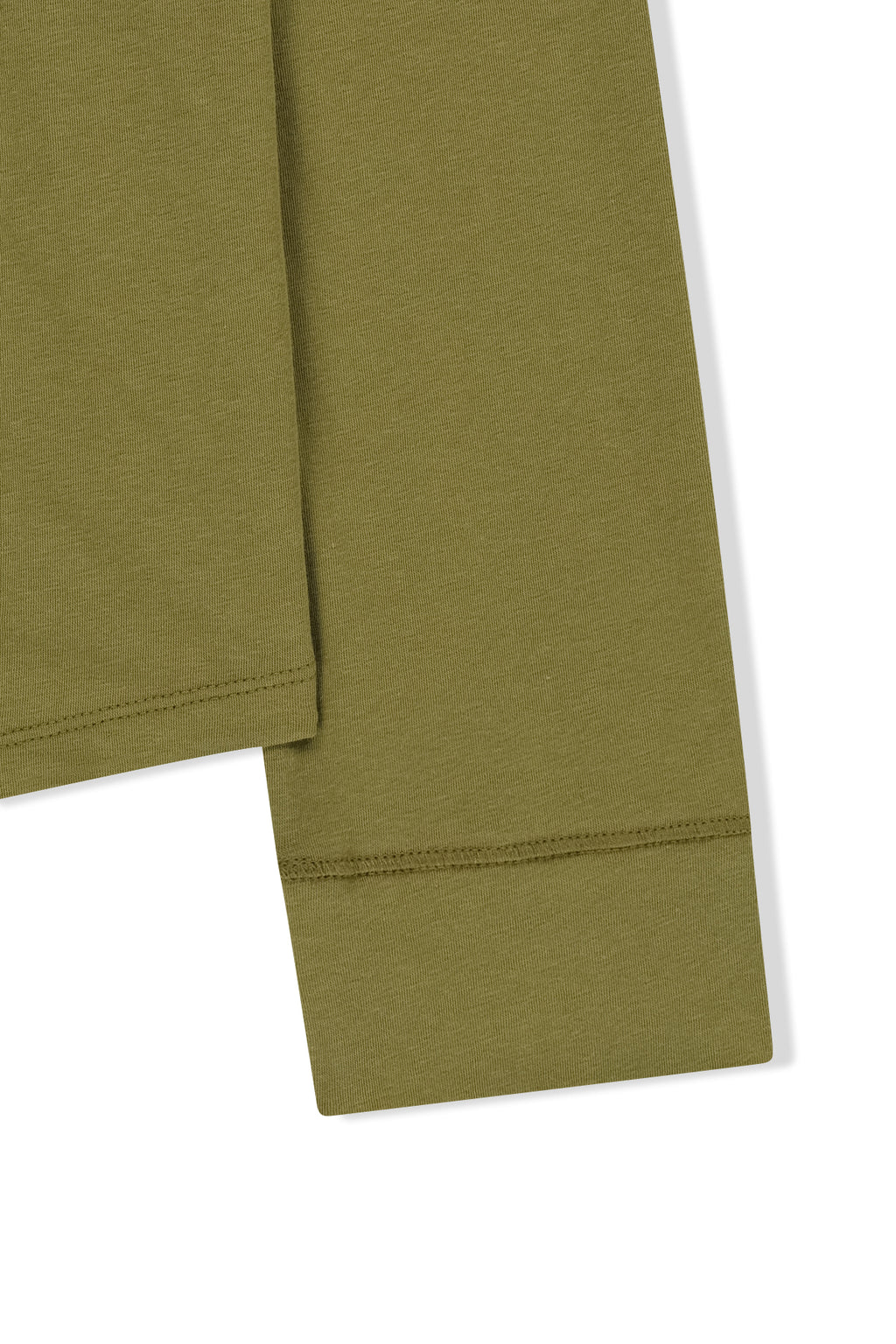 Matin Kim - Asymmetric Button Closure Top (Olive) product image 4 | TRAB K-Fashion Australia