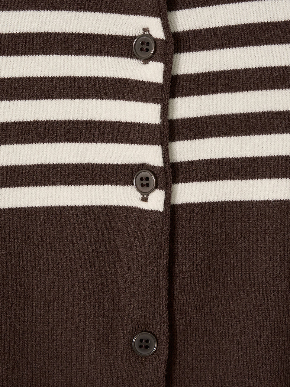 Kijun - Stripe Knit Cardigan (Brown) product image 12 | TRAB K-Fashion Australia