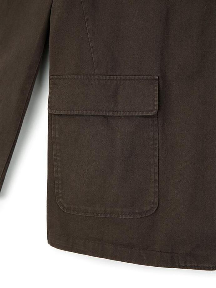 Art if acts - Washed 3 Button Blazer (Brown) product image 11 | TRAB K-Fashion Australia