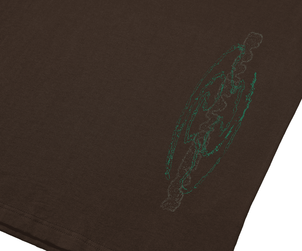 San San Gear - Fissure T-Shirt Brown product image 5 | TRAB K-Fashion Australia