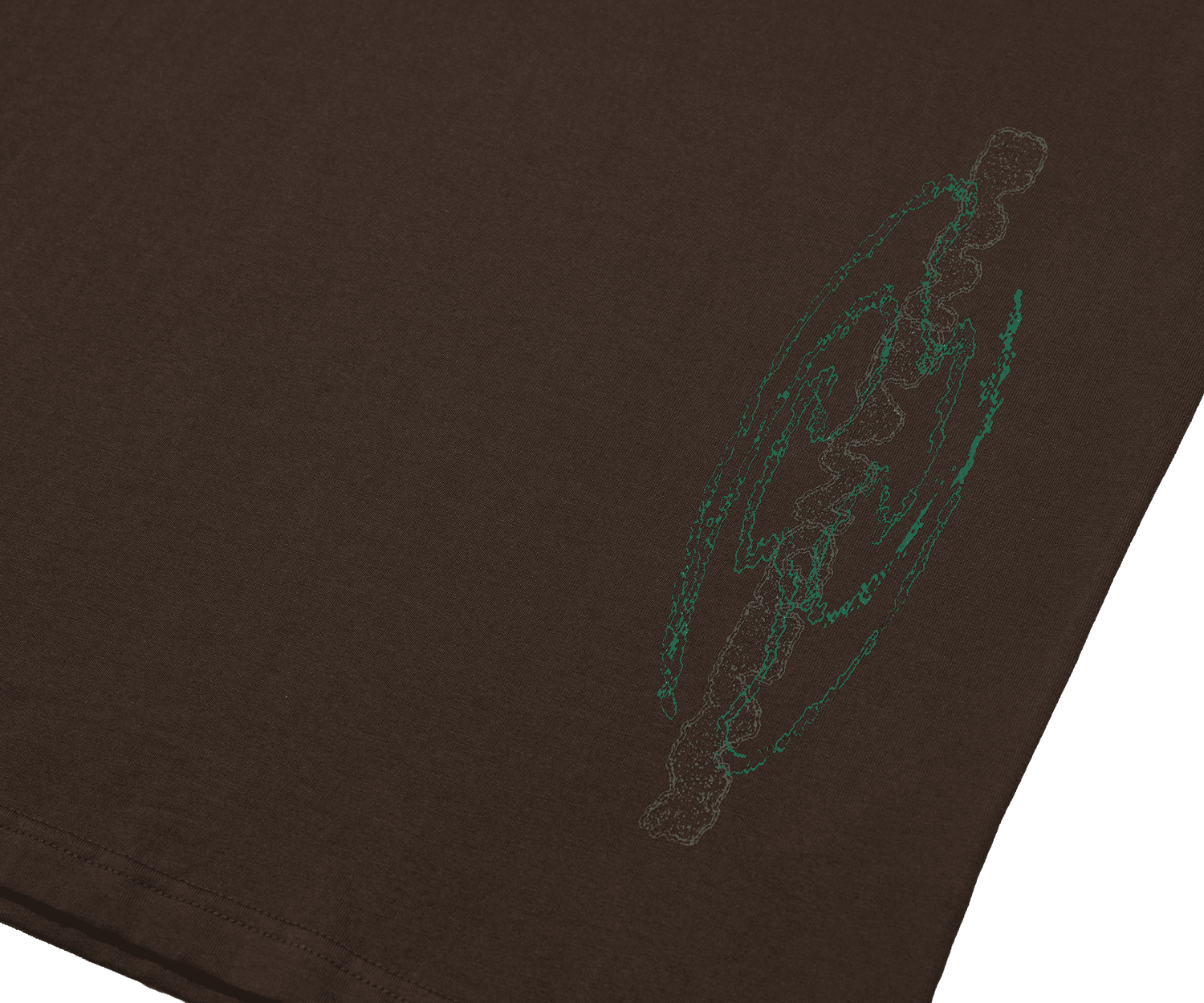 San San Gear - Fissure T-Shirt Brown product image 5 | TRAB K-Fashion Australia