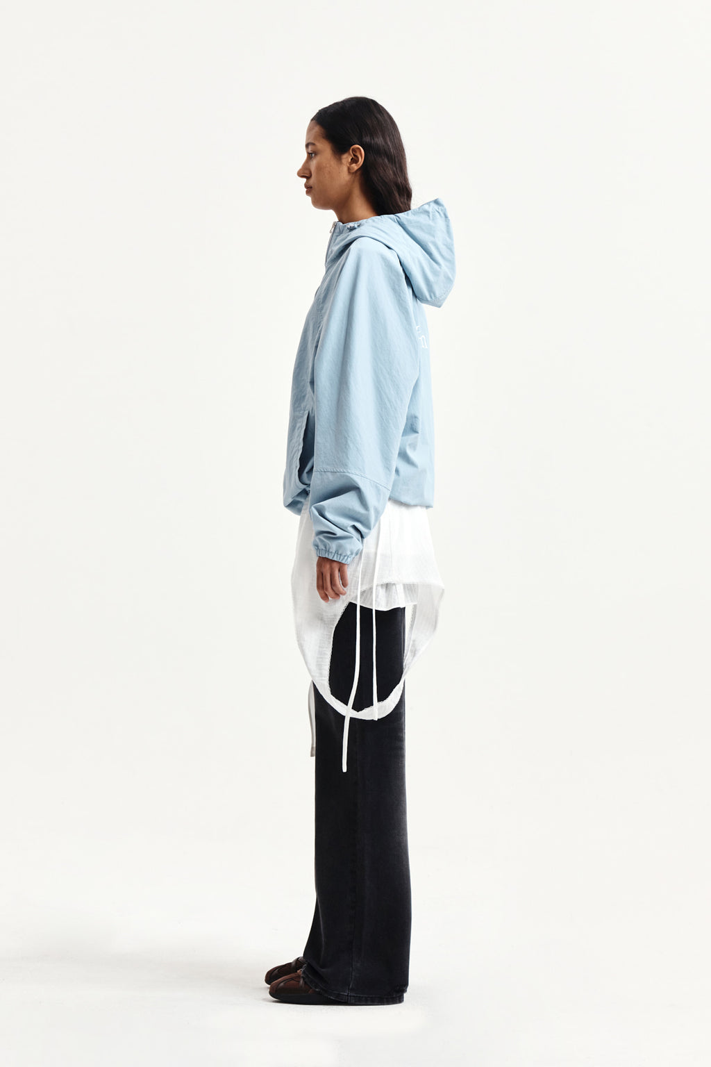 Matin Kim - Multi Panel Layered Skirt (White) product image 6 | TRAB K-Fashion Australia