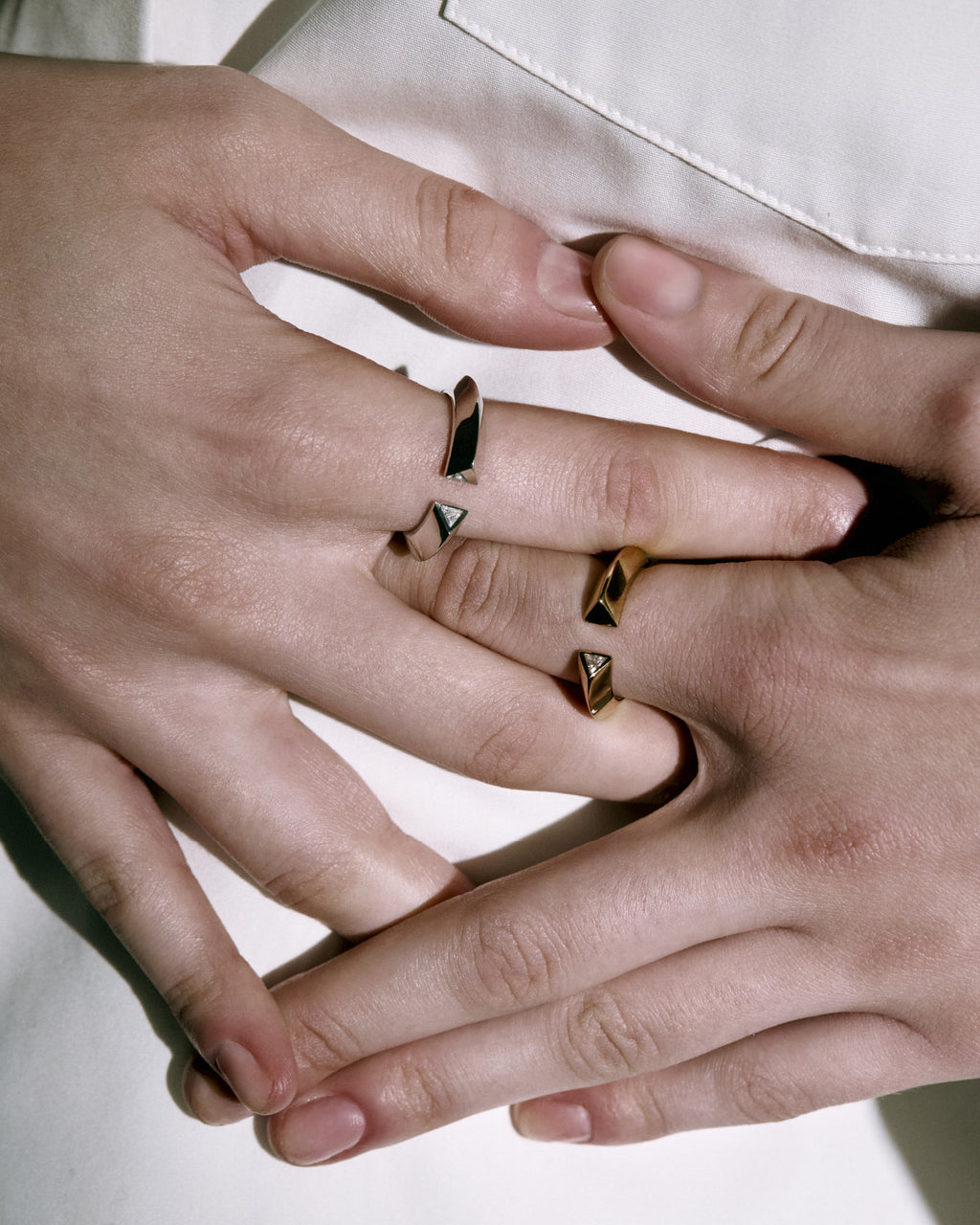 Numbering - Edged Triangle Ring #3491 product image 1 | TRAB K-Fashion Australia