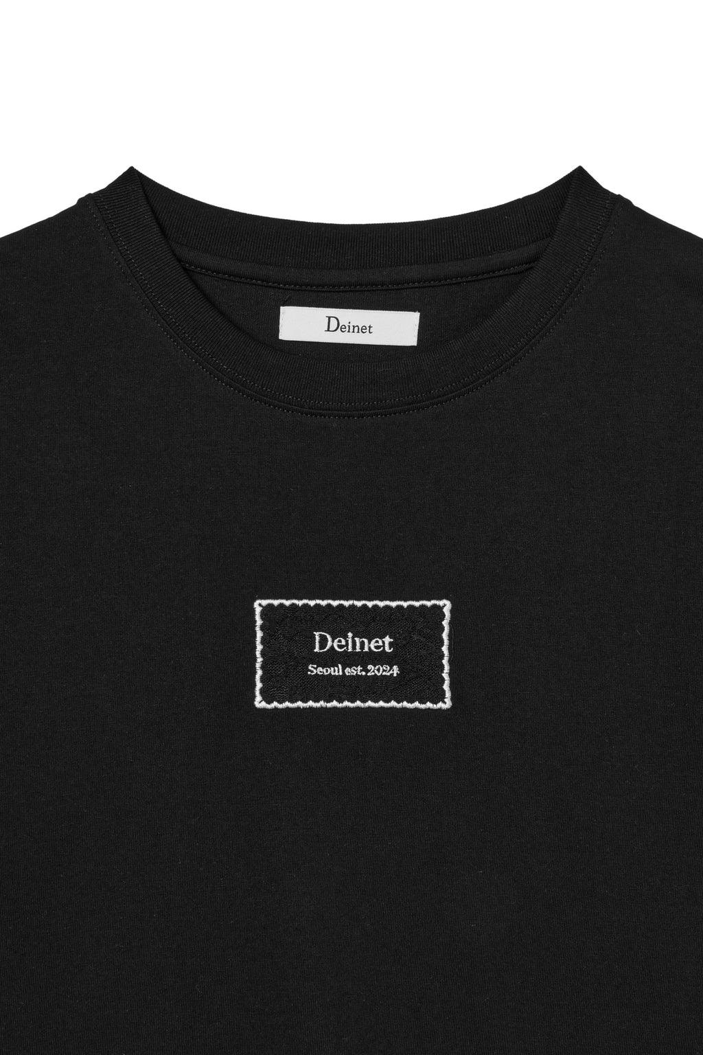 Deinet - Laced Patch T-Shirt (Black) product image 3 | TRAB K-Fashion Australia