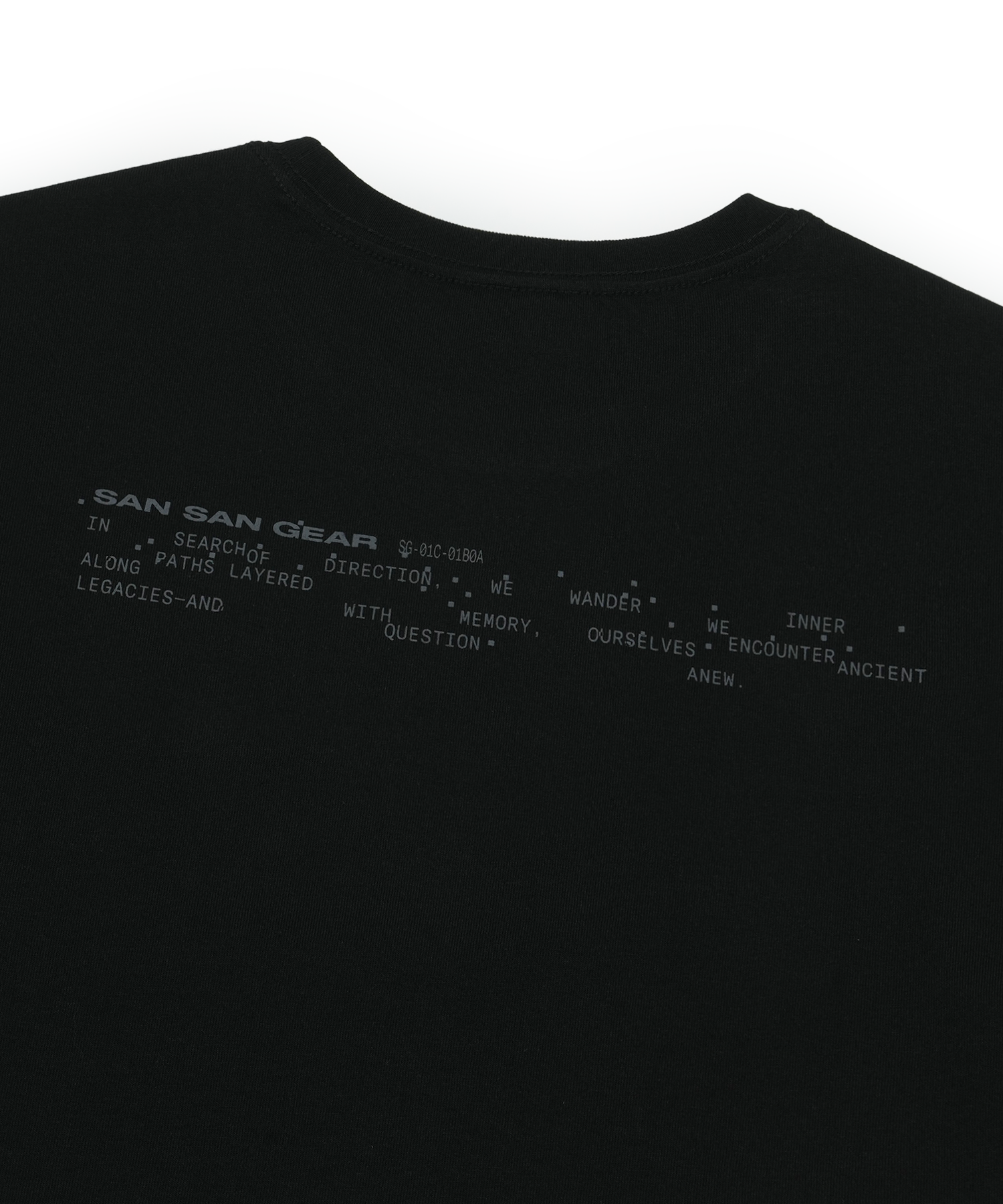 San San Gear - Logo T-Shirt (Black) product image 4 | TRAB K-Fashion Australia