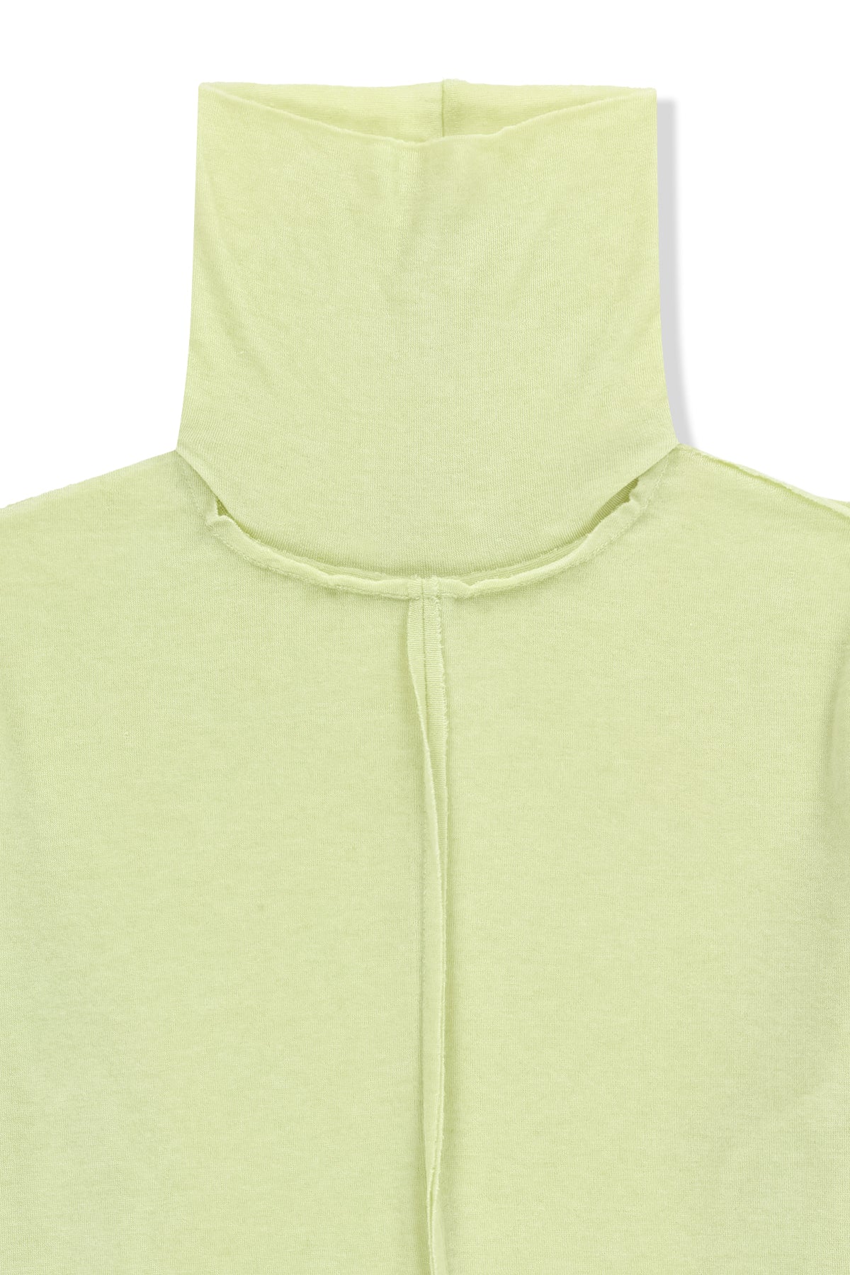 Matin Kim - Raw Cut High Neck Top (Lime) product image 3 | TRAB K-Fashion Australia