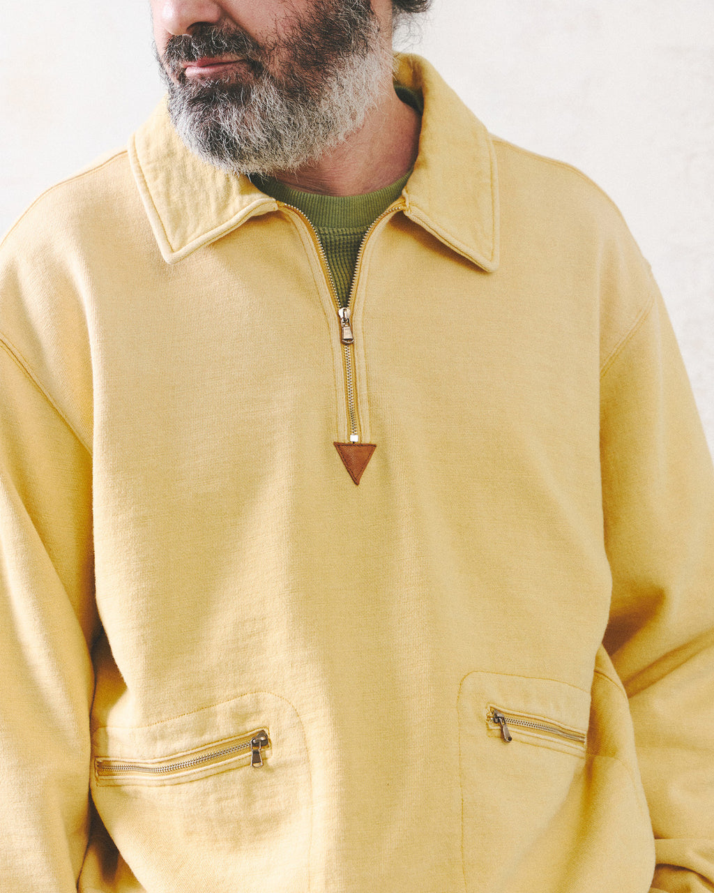 Eastlogue - Caravan Half Zip-up Sweat (Yellow) product image 4 | TRAB K-Fashion Australia