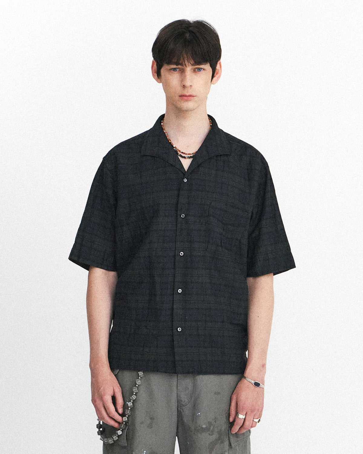 Eastlogue - Nomad Half Shirts (Black Watch Check) product image 3 | TRAB K-Fashion Australia