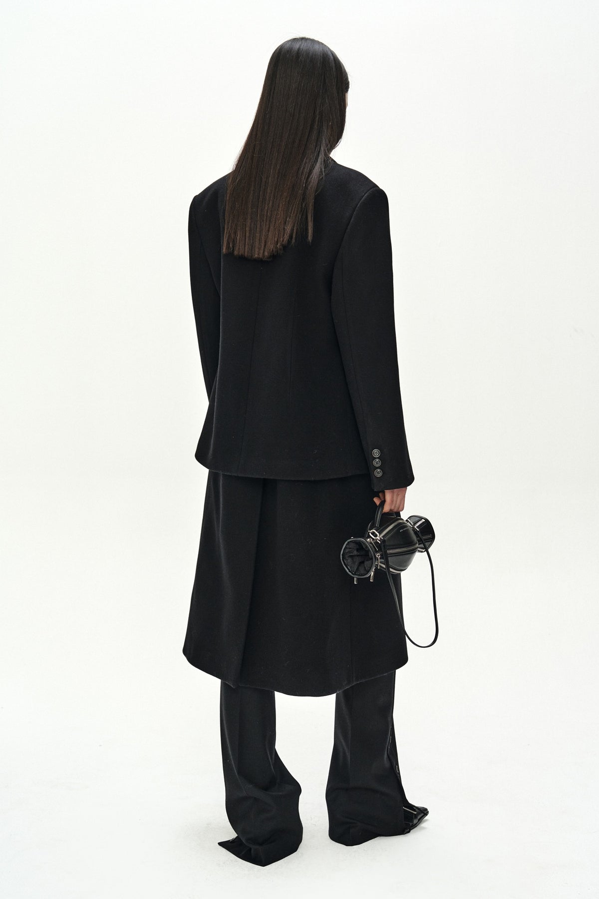 Andersson Bell - Blazer Layered 26 Coat (Black) product image 8 | TRAB K-Fashion Australia