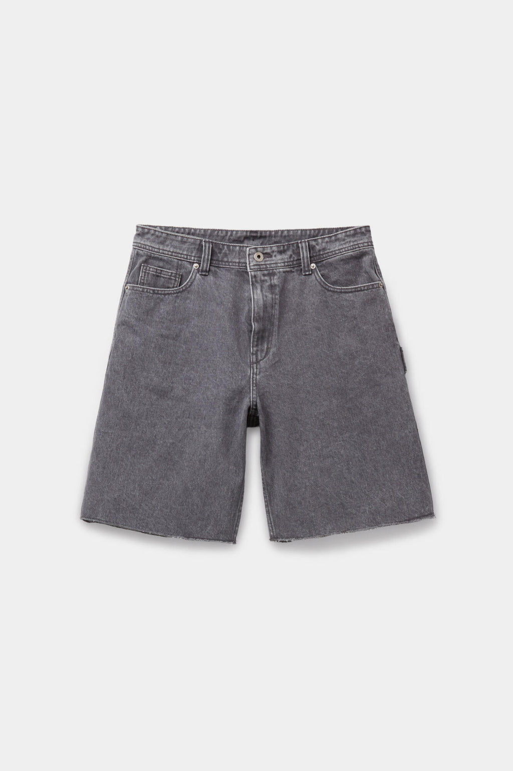 Coor - Washed Cutoff Denim Shorts (Washed Gray) product image 1 | TRAB K-Fashion Australia