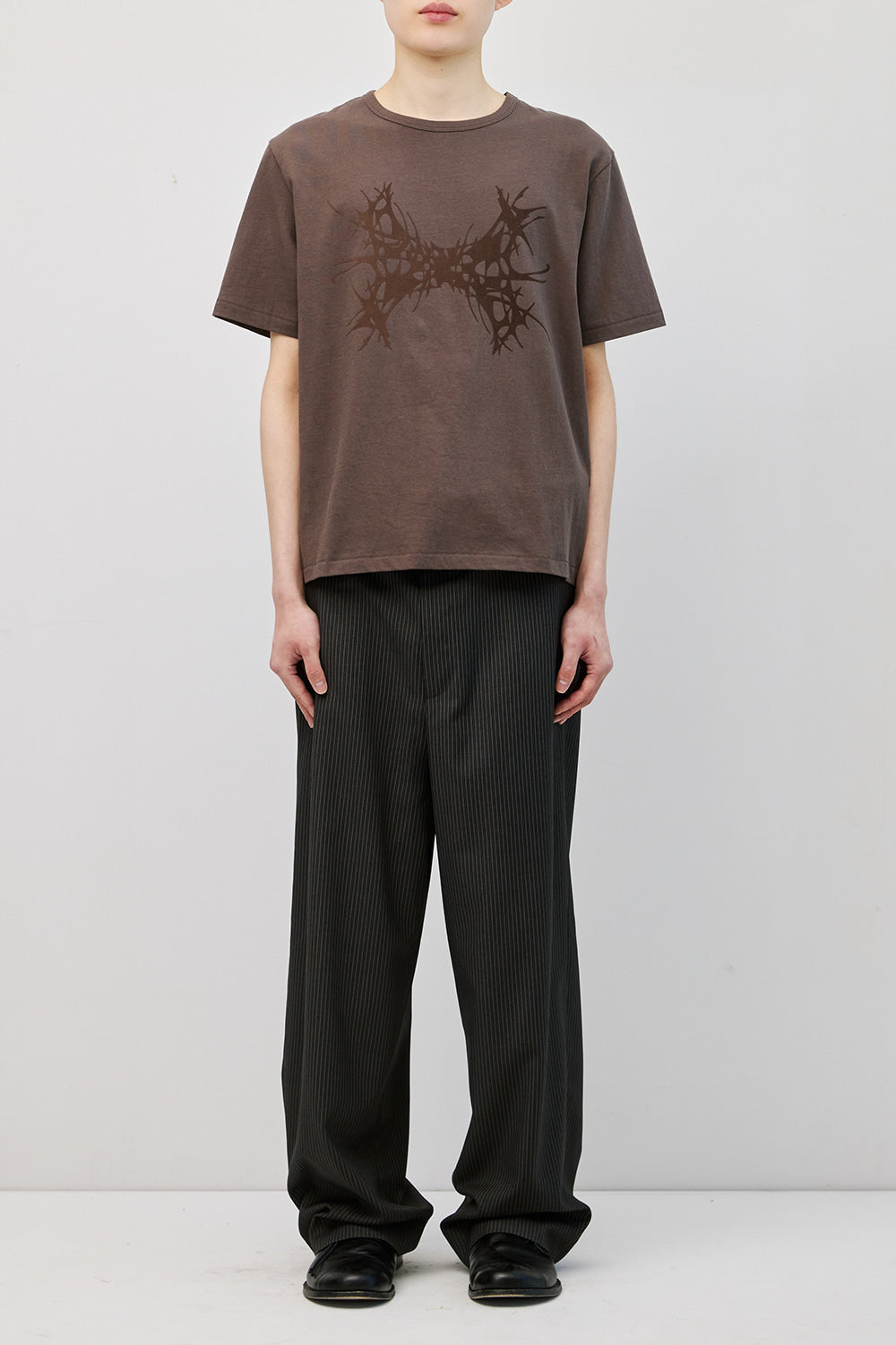 Hatchingroom - Abstract H Tee (Mud Brown) product image 8 | TRAB K-Fashion Australia