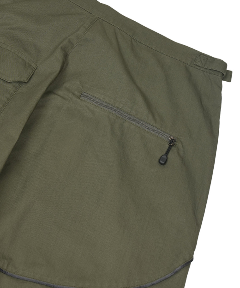 Coyseio - Washed Strap Line Pants (Khaki) product image 16 | TRAB K-Fashion Australia
