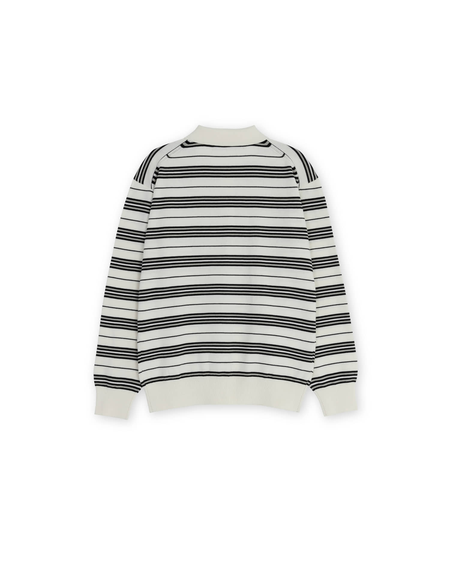 Brownyard - Stripe Knit Pique (Ivory) product image 6 | TRAB K-Fashion Australia