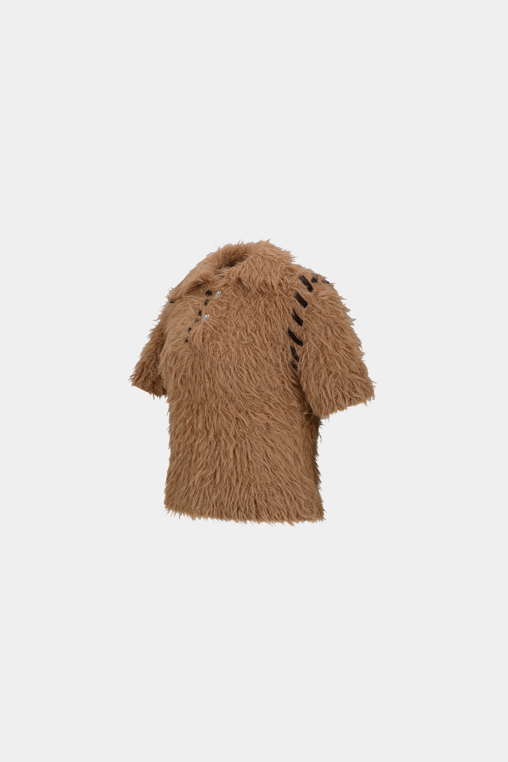 Andersson Bell - Bear Knit Polo Top (Brown) product image 8 | TRAB K-Fashion Australia