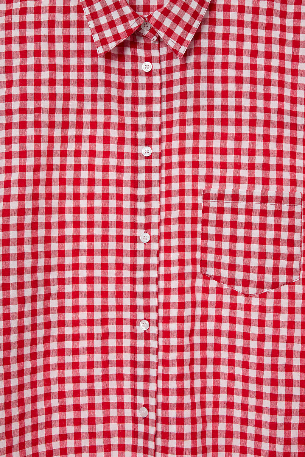 Deinet - Deinet Overfit Check Shirts (Red) product image 5 | TRAB K-Fashion Australia
