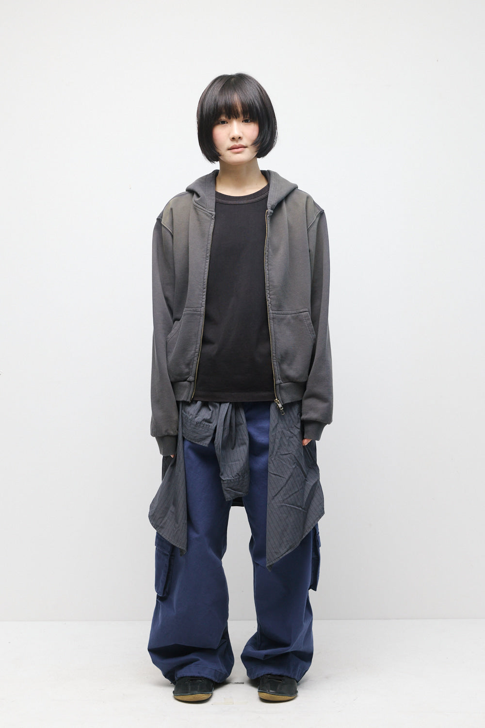 Hatchingroom - VTG Hoodie (Bleached Charcoal) product image 6 | TRAB K-Fashion Australia