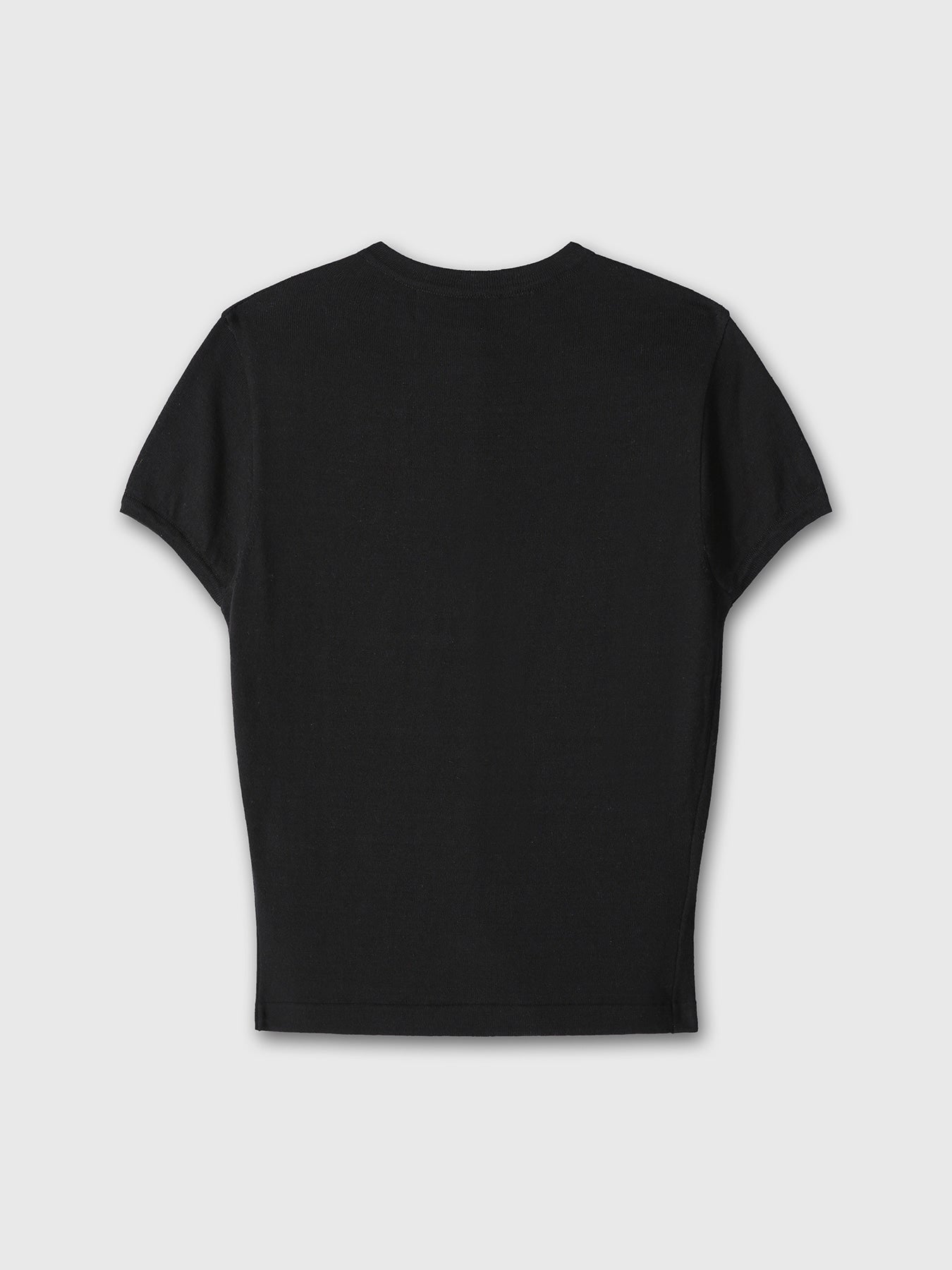 Tonywack - Silk Cotton Cap Sleeve Cardigan (Black) product image 12 | TRAB K-Fashion Australia