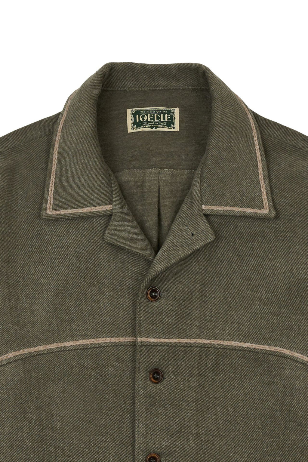 Ioedle - Rope Shirt (Green) product image 4 | TRAB K-Fashion Australia