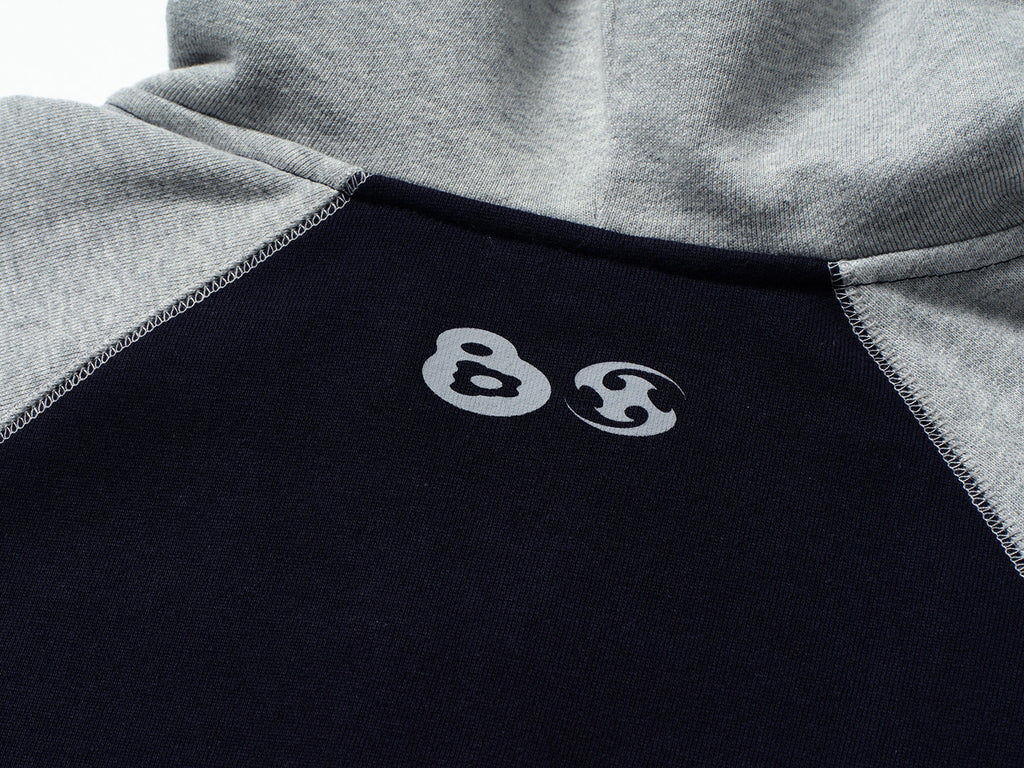 San San Gear - San San X B.E Zip-Up Hoodie (Navy) product image 8 | TRAB K-Fashion Australia