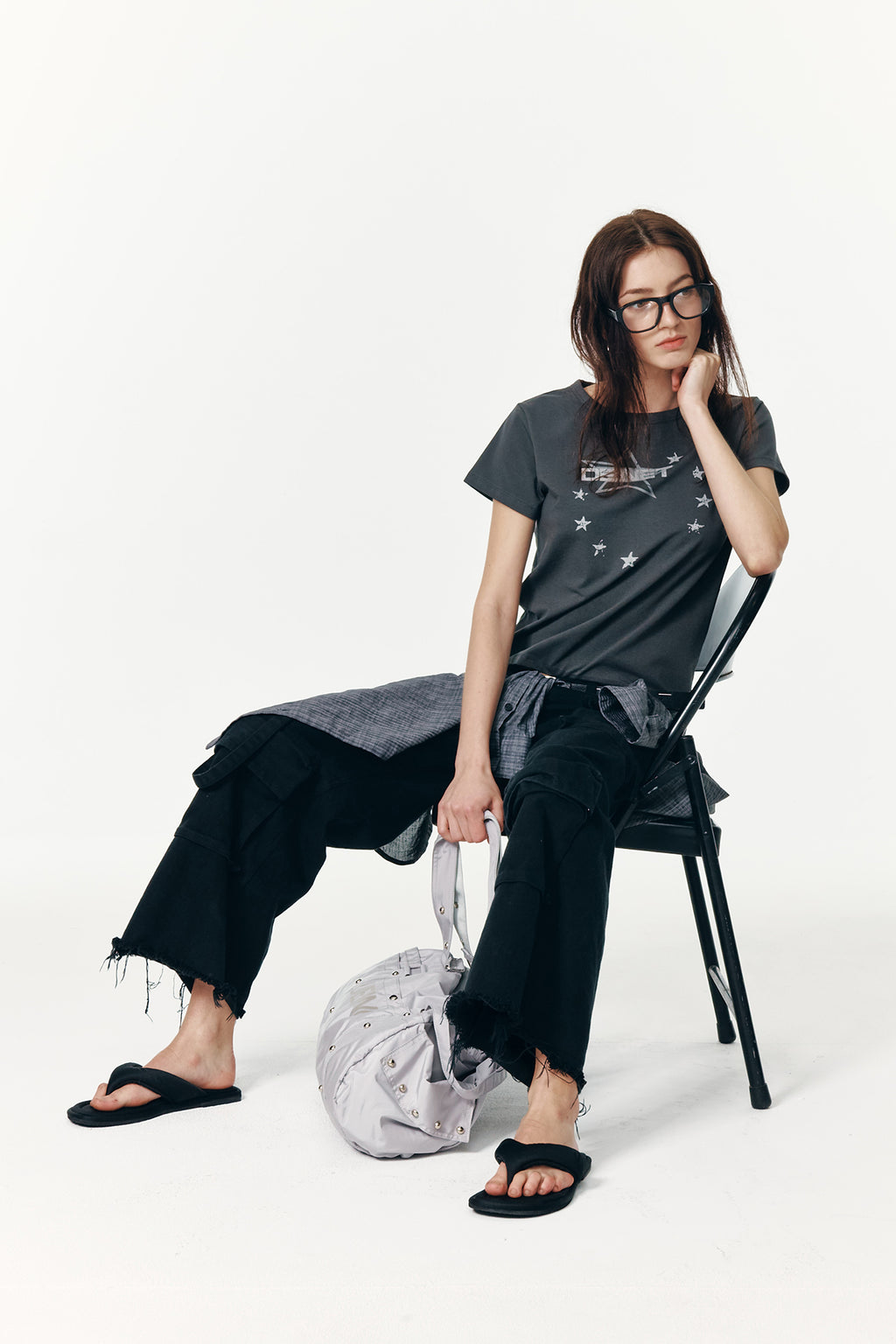 Deinet - Multi Pocket Cargo Pants (Black) product image 2 | TRAB K-Fashion Australia