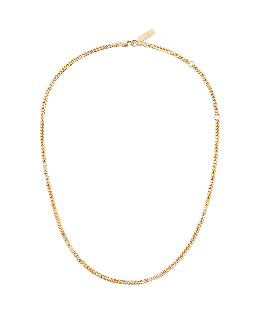 Numbering - NMBR Signature Chain Necklace #5835 product image 7 | TRAB K-Fashion Australia