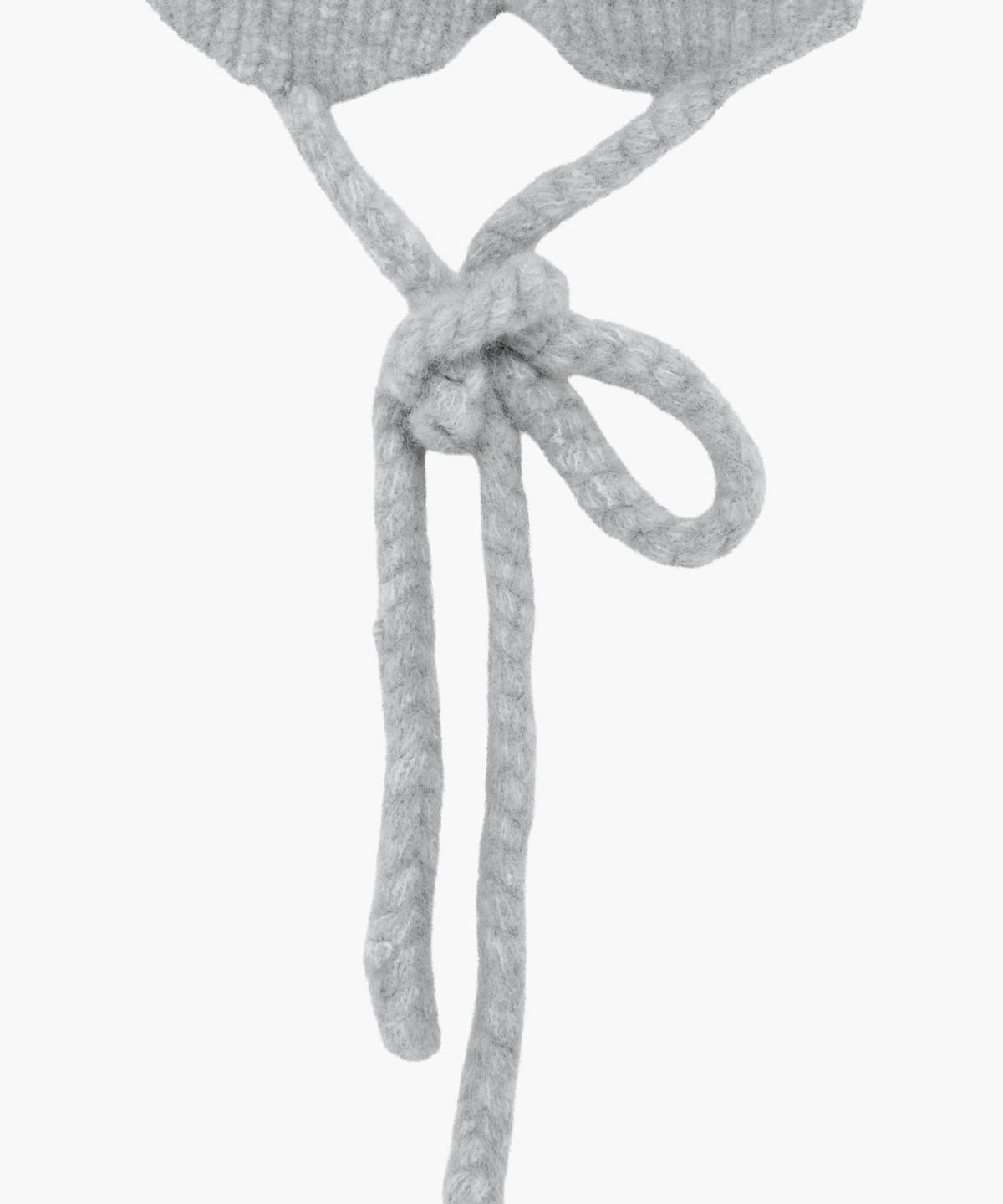 Marithe & Francois Girbaud - Circle Logo Knit Ear Flap (Gray) product image 4 | TRAB K-Fashion Australia