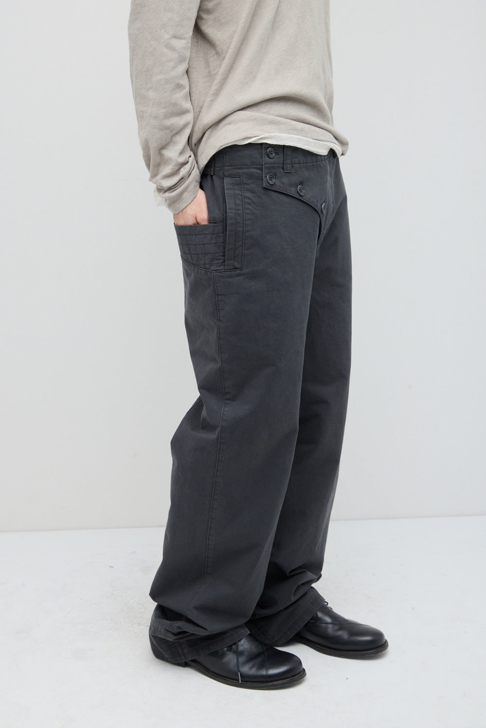 Hatchingroom - Flap Trousers (Dark Green) product image 5 | TRAB K-Fashion Australia