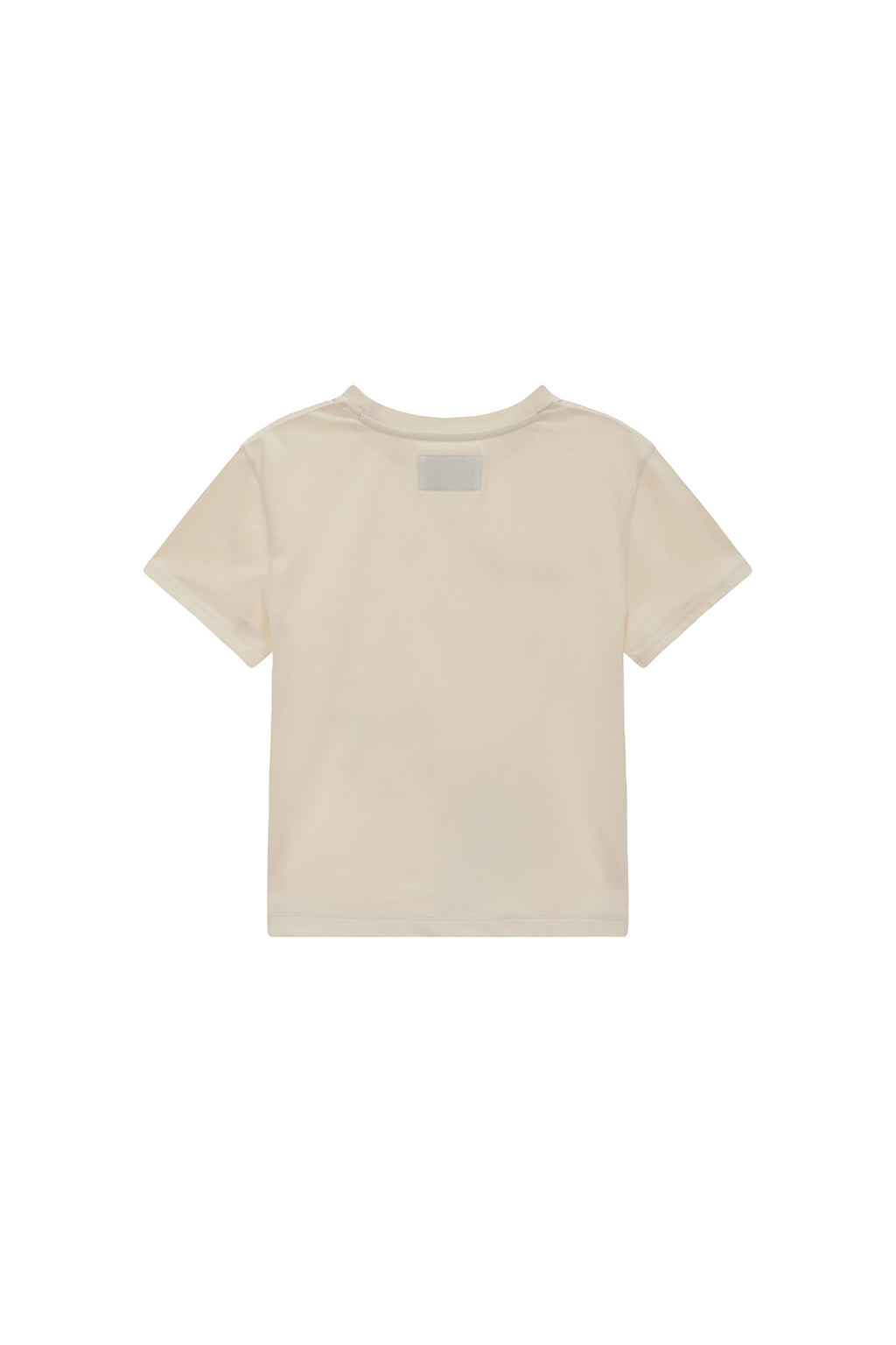 Matin Kim - Kitsch Printing Crop Top (Ivory) product image 2 | TRAB K-Fashion Australia