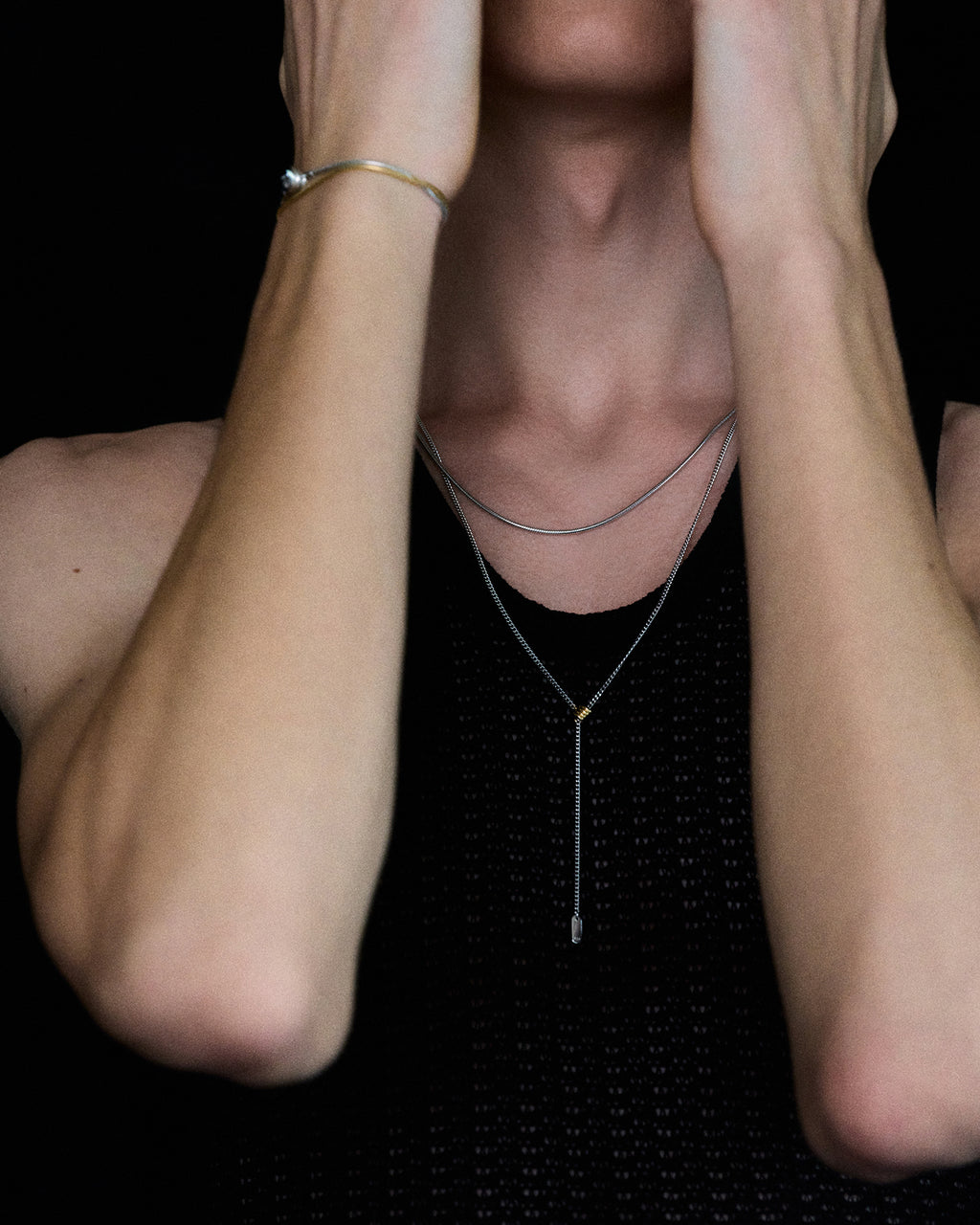 Numbering - Coil Drawstring Necklace #8705 product image 3 | TRAB K-Fashion Australia