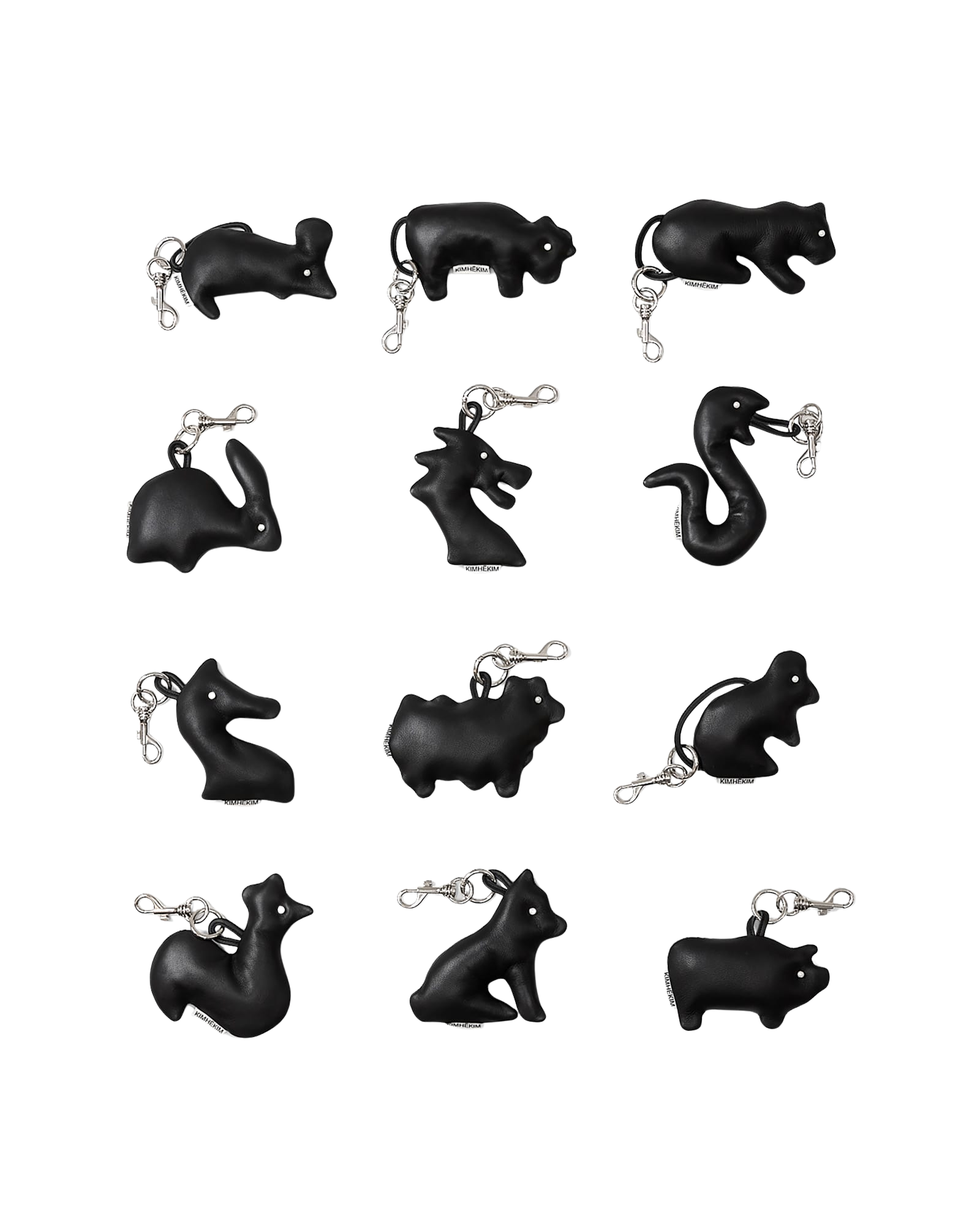 Kimhe Kim - Korean Zodiac Dog Keyring (Black) product image 10 | TRAB K-Fashion Australia