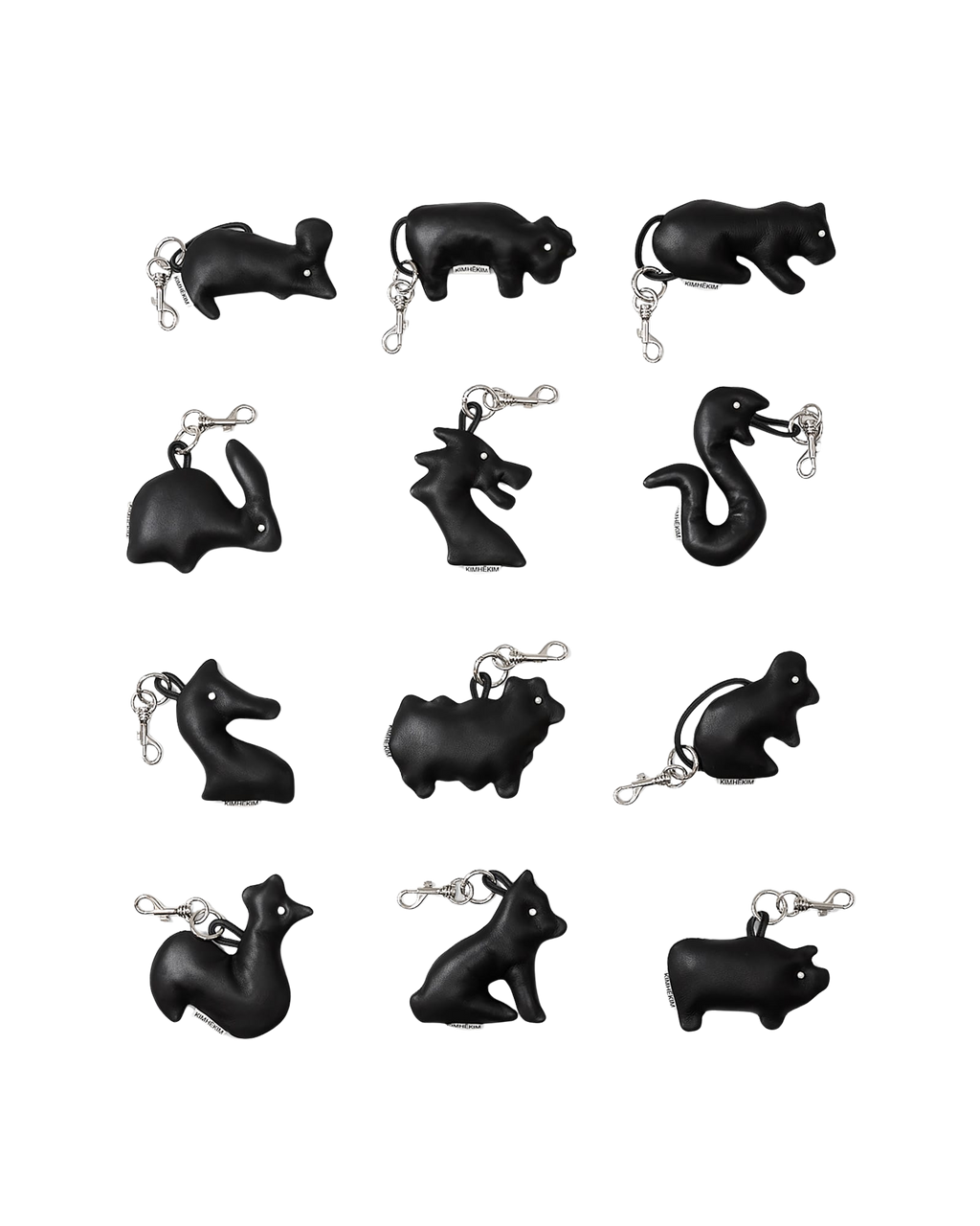 Kimhe Kim - Korean Zodiac Dragon Keyring (Black) product image 2 | TRAB K-Fashion Australia