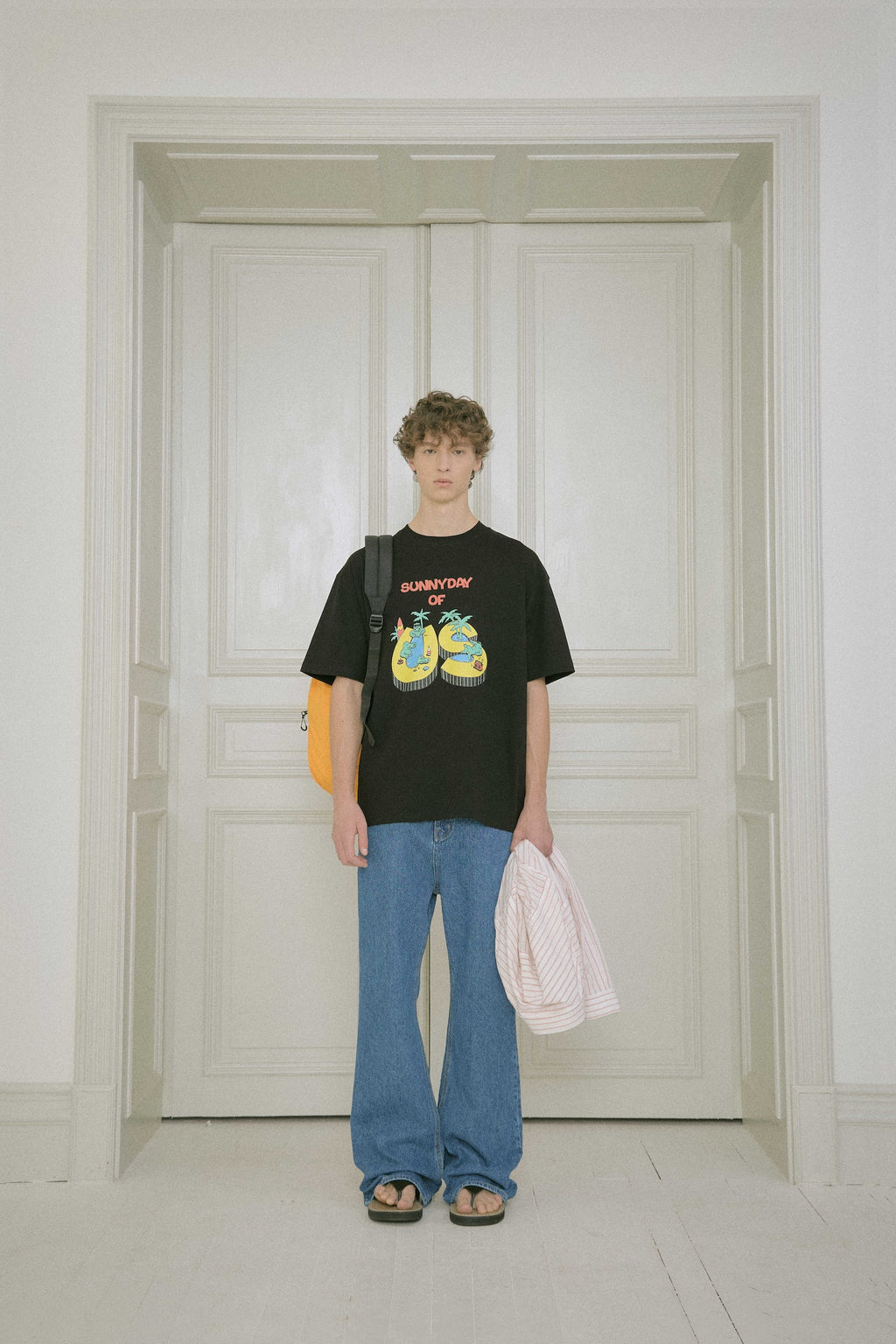 STU - Us Printing T-Shirt (Black) product image 1 | TRAB K-Fashion Australia