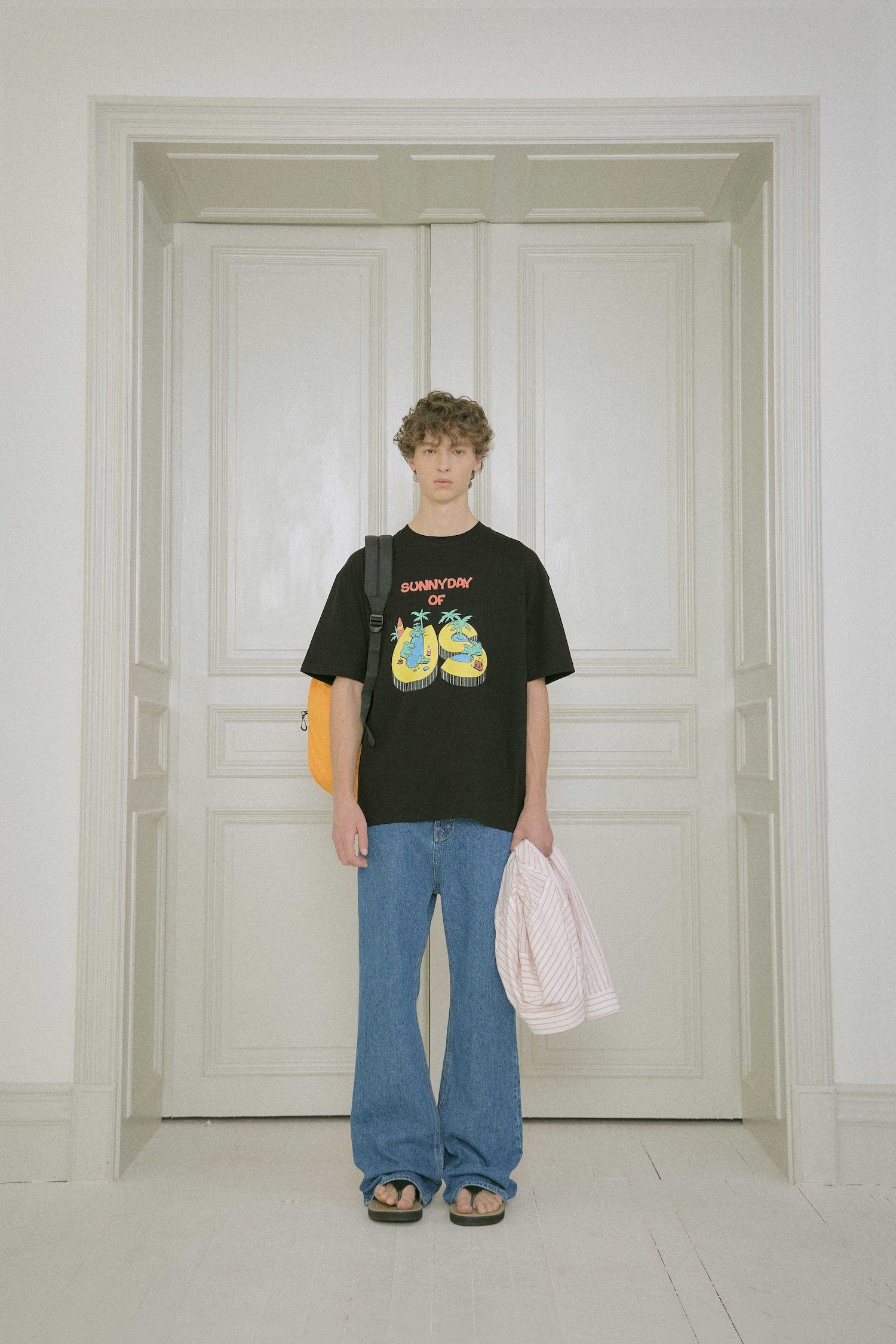 STU - Us Printing T-Shirt (Black) product image 1 | TRAB K-Fashion Australia