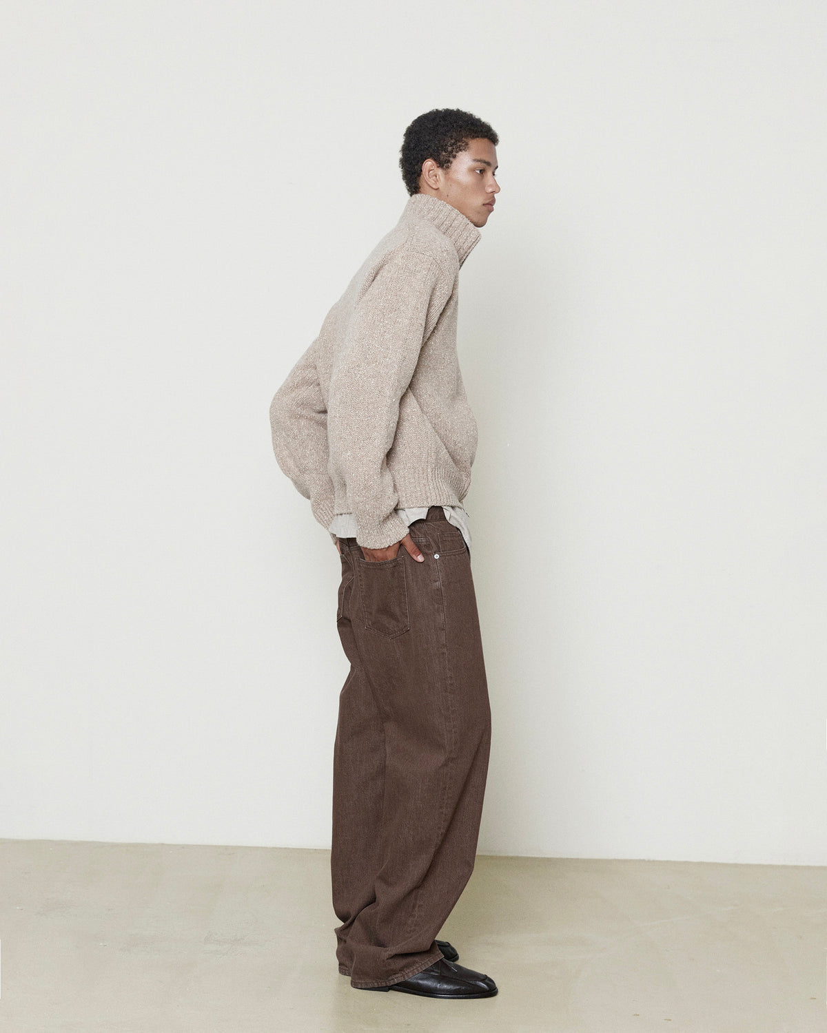 Brownyard - 5p Straight Denim (Brown) product image 4 | TRAB K-Fashion Australia