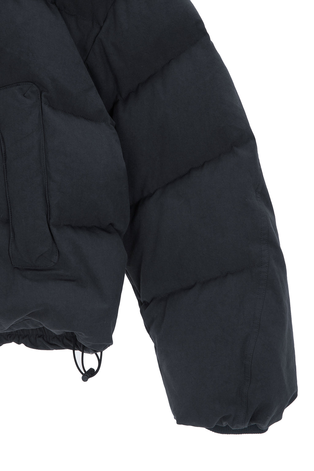 Matin Kim - Cotton Washed Puffer Duck Down Jumper (Charcoal) product image 4 | TRAB K-Fashion Australia