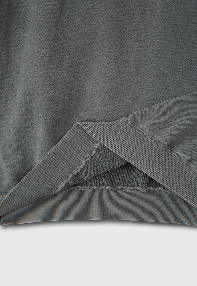 Tonywack - Confusion Mugshot Garment-Dyeing Sweatshirt (Faded Grey) product image 13 | TRAB K-Fashion Australia