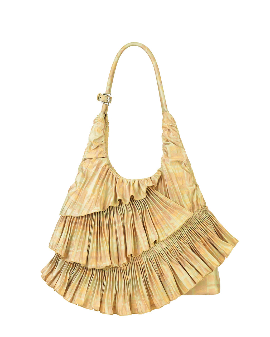 Stand Oil - Cloud Ringo Bag (Butter Plaid) product image 1 | TRAB K-Fashion Australia