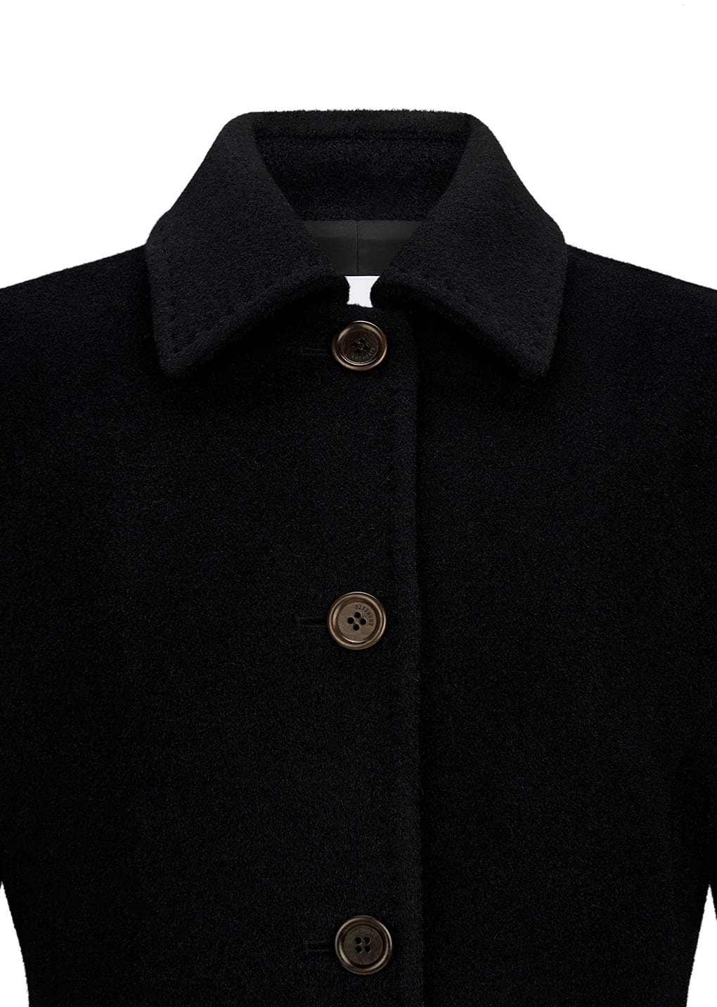 Amomento - single maxi long coat (Black) product image 14 | TRAB K-Fashion Australia